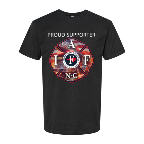 IAFF NC Front Logo T-Shirt Thumbnail